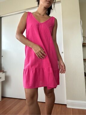 YIREH Linen Dress
